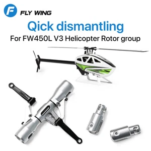 Abrazadera de hoja de liberación rápida Flywing para helicóptero FW450L V3 RC actualizaciones de rotor - Imagen 1 de 14