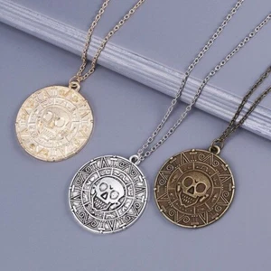 Pirates of the Caribbean Inspired Cursed Aztec Coin Medallion - Set of 3 - Picture 1 of 13