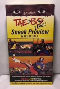 Tae Bo Live! Sneak Preview Workout VHS Billy Rohlinge - kostenloser Versand! - Bild 1 von 2