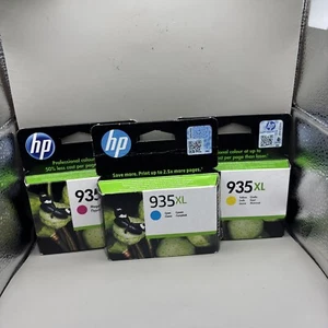 HP 935XL High Capacity Ink Cartridge Color Cyan, Magenta Yellow Expired 2019 - Picture 1 of 10