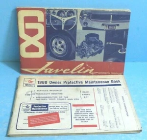 68 1968 AMC Javelin owners manual - Picture 1 of 1