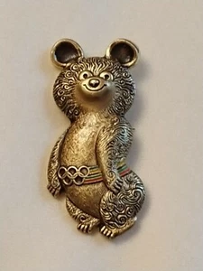 Abzeichen. UdSSR. Moskauer olympischer Bär. - Bild 1 von 2