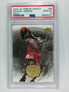 PSA 10 GEM MINT GOLD 2009 Upper Deck Michael Jordan Legacy #90 HOF GOAT LEGEND - Picture 1 of 2