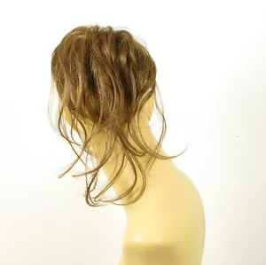 hair bun scrunchie golden light brown hair ref: 22 12 peruk - Picture 1 of 4