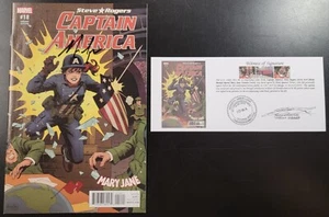 Captain America Steve Rogers (2016) #18 Mary Jane Variant SIGNED Nick Spencer - Picture 1 of 6