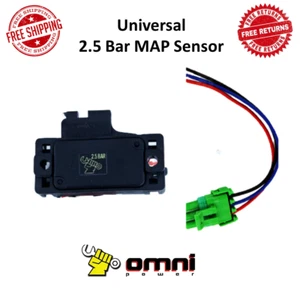 Omni Power Universal 2.5 Bar Manifold Air Pressure MAP Sensor Turbo MAP-U-2.5BAR - Picture 1 of 9