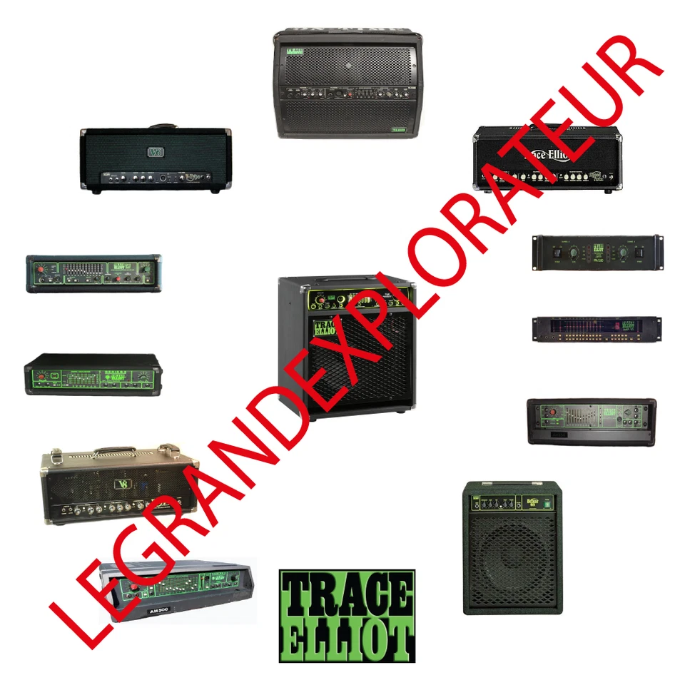 Ultimate Trace Elliot  Repair Service manual & Schematics      90 manuals on DVD - Image 1 of 1