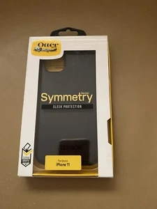 OtterBox iPhone 11 Phone Case Symmetry Series Color Black - Picture 1 of 5