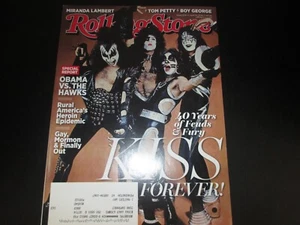 Rolling Stone magazine April 10,2014-Kiss cover - Picture 1 of 7