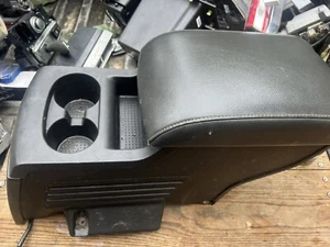 Ford Flex 2009-2012 consola central trasera cuero negro enfriador taza F150 F250 delantera - Imagen 1 de 4
