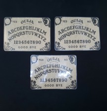 DIY MINI OUIJA BOARD 3pc CARD CRAFT PORTABLE OCCULT DIVINATION SEANCE GOTHIC 