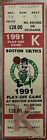 Boston Cetics Ticket Stub - Larry Bird Era