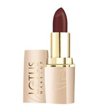 Lotus Make-Up Pure Colors Matte Lip Color - (4.1g) Burgundy Treat Free Shipping