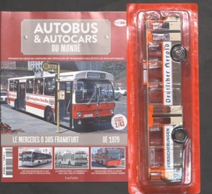 AUTOBUS DU MONDE N° 88 LE MERCEDES O 305 FRANKFURT DE 1979 NEUF - Foto 1 di 3