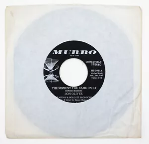 DON OLIVER The moment you came on von Funk Soul US 1974 Murbo MS-1061 SP - Bild 1 von 2
