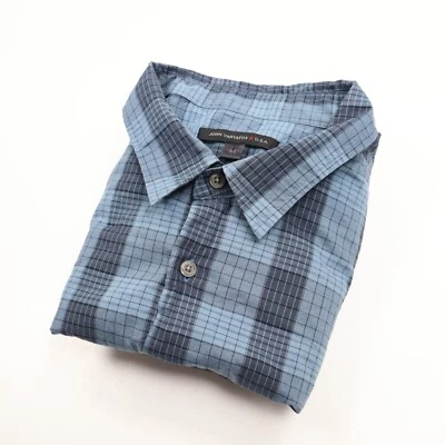 John Varvatos Shirt Mens Size XL Plaid Long Sleeve Button Front 100% Cotton - Image 1 of 4