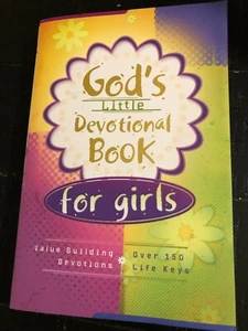 GOD'S LITTLE DEVOTIONAL BOOK FOR GIRLS 2004 David C Cook gently used - Bild 1 von 8