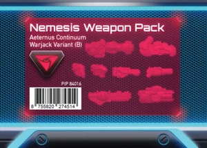 Warcaster: Neo-Mechanika Aeternus Continuum Nemesis B Weapon Pack - Picture 1 of 1