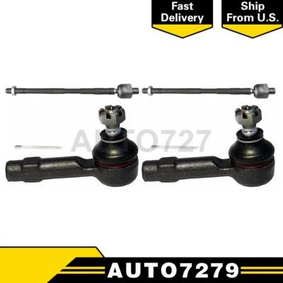 Delphi Frontal Interior Delantero Exterior 4 Piezas Extremo de Barra de Dirección Para Nissan Altima Foto 1 de 3