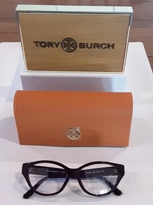 Tory Burch Eyeglasses TY2123U 1892 Oxblood Optical Frame 53-15-140 W/Case - Picture 1 of 10