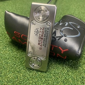 New 2023 Scotty Cameron Super Select Squareback 2 Putter - RH, 34" - with HC!! - Picture 1 of 5