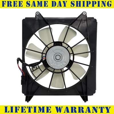 New AC Condenser Fan Assembly For 2008-2012 Honda Accord Acura TSX 2.4L - Изображение 1 из 4