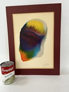 Vintage Paul Jenkins Lithograph 1960's signed 11 1/8" by 14 1/2" - Picture 1 of 7