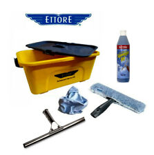 Ettore Window Cleaning Set - Includes Bucket With Lid