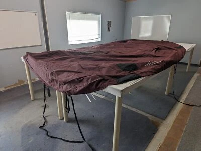 TAHOE Q4 SF RATCHET COVER W/TROLLING MOTOR 2013-2014 BLACK CHERRY34250-12 BOAT - Imagem 1 de 4