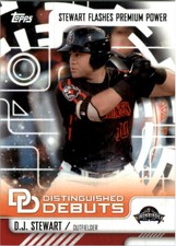 2016 Topps Pro Debut Distinguished Debuts #DD23 D.J. Stewart