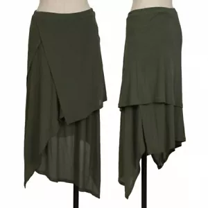 Gonna a strati in cotone ISSEY MIYAKE taglia 2 GIAPPONE - Foto 1 di 16