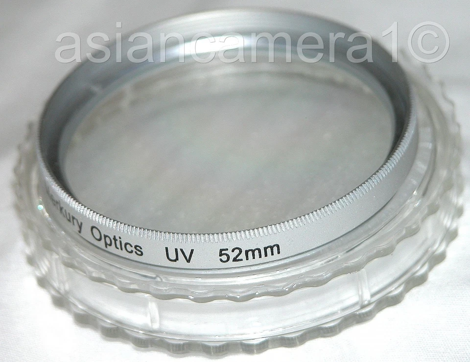 52mm UV Lens Glass Protection Filter Guard Safety Protector 52 mm 52UV Merkury - Image 1 of 2