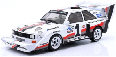 1:18 IXO W1802801C Walter Rohrl Audi Sport Quattro S1 E2 #1 1st Pikes Peak 1987 - Bild 1 von 4