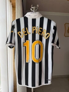 Juventus 2006 2007 Heim Fußball Soccer Shirt Nike Vintage Del Piero #10 Herren M - Bild 1 von 16