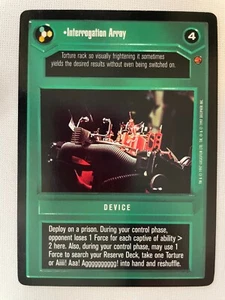 Star Wars CCG - Interrogation Array - Cloud City - Picture 1 of 1