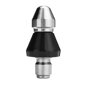 3/8" Pressure Washer Drain Cleaning Jetter Pipe Nozzle Sewer Hose 1 Front 6 Rear - Picture 1 of 14