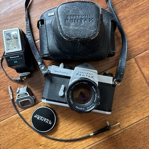 Pentax Honeywell Spotmatic Kleinbildkamera gebraucht mit Zubehör - Bild 1 von 8