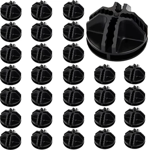 30 PCS Wire Cube Connectors, Plastic Corner Connectors for DIY Cube Storage Shel - Picture 1 of 12