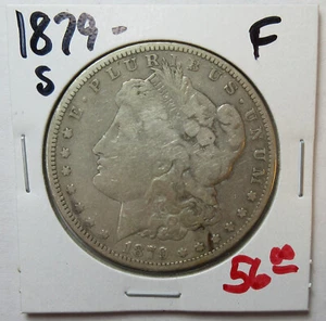 1879-S Silver Morgan Dollar -Fine- (#1213K) - Picture 1 of 2