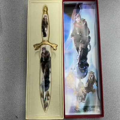 Adaga de fantasia faca The Huntress 112 adaga decorativa colecionável com caixa - Imagem 1 de 4