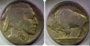 1925 P Buffalo Nickel #18wm - Picture 1 of 5