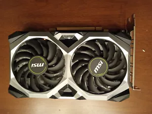 MSI GTX 1660TI 6GB VENTUS XS OC VIDEO CARD No Original Box - Picture 1 of 2