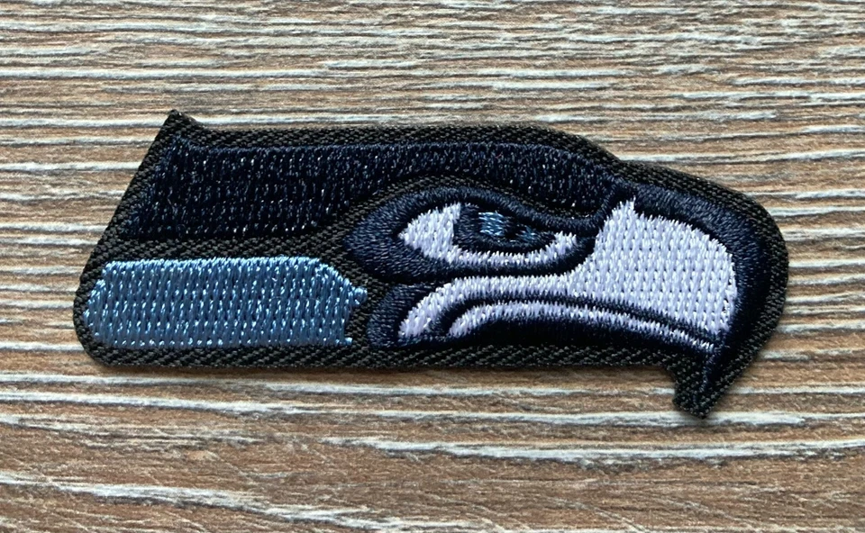 MARKENLOS NFL Seattle Seahawks PATCH Aufnäher Bügelbild American Football US Team Sport