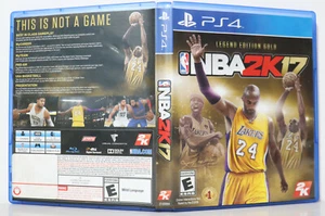 NBA 2K17 Edición Leyenda Dorada Kobe Bryant (Sony PlayStation 4, 2016) - ENVÍO RÁPIDO - Imagen 1 de 2