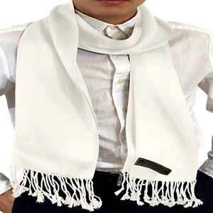 Marfil Para Hombre Nepalí Color Liso Diseño Bufanda Bufandas Cuello Envolturas **NUEVO** - Imagen 1 de 10