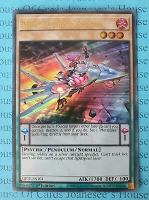 Metalfoes Silverd GFTP-EN101 Ultra Rare Yu-Gi-Oh Card 1st Edition New - Image 1 of 3