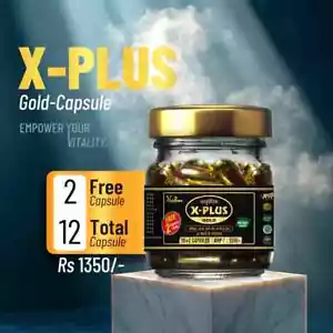 X Plus Gold 12 Capsule: A premium blend, this Ayurvedic formulation ship usps - Picture 1 of 3