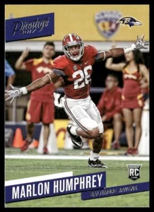 Marlon Humphrey 2017 Panini Prestige #207 Baltimore Ravens RC ALABAMA - Bild 1 von 2