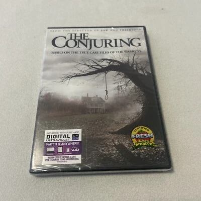 The Conjuring (2013) DVD WS Horror/Suspense Vera Farmiga NEW!/SEALED!/FAST! - Image 1 of 3