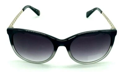 Diane von Furstenberg Ladies Aviator BLK SLVR & GLD / Purple Gradient Sunglasses - Image 1 of 2